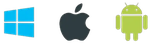 Windows, Mac, Android